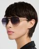 Victoria Beckham Victoria Beckham VB 7016/S 60mm Gradient Pilot Sunglasses - 5
