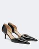 Victoria Beckham Victoria Beckham Victoria Angle D'Orsay croc-effect leather pumps - 1