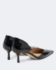 Victoria Beckham Victoria Beckham Victoria Angle D'Orsay croc-effect leather pumps - 3