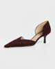Victoria Beckham Victoria Beckham Victoria Angle D'Orsay Pumps Burgundy - 2
