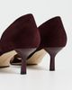 Victoria Beckham Victoria Beckham Victoria Angle D'Orsay Pumps Burgundy - 4