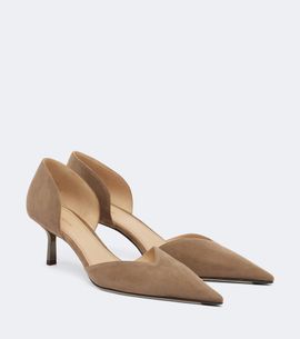 Victoria Beckham Victoria Beckham Victoria Angle D'Orsay suede pumps