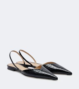 Victoria Beckham Victoria Beckham Victoria leather slingback flats