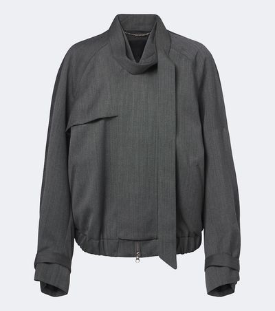 Victoria Beckham Victoria Beckham Virgin wool bomber jacket