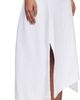 Victoria Beckham Victoria Beckham White Twist Detail Midi Skirt - 2