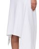 Victoria Beckham Victoria Beckham White Twist Detail Midi Skirt - 3