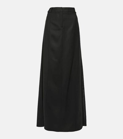 Victoria Beckham Victoria Beckham Wool-blend maxi skirt