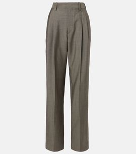 Victoria Beckham Victoria Beckham Wool and mohair straight pants