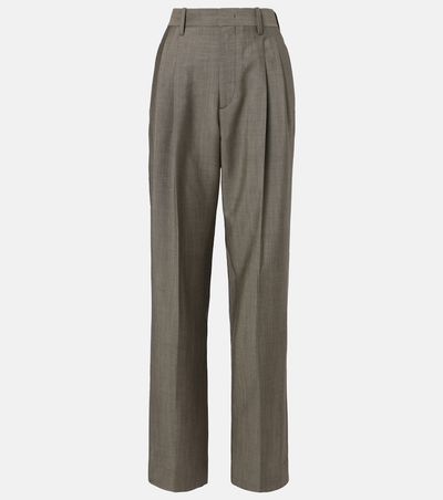Victoria Beckham Victoria Beckham Wool and mohair straight pants