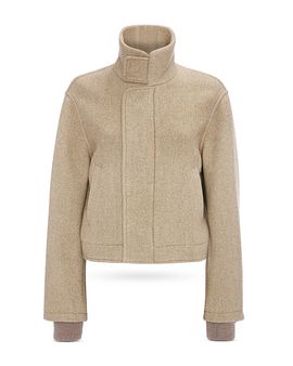 Victoria Beckham Victoria Beckham Wool Blend Bomber Jacket
