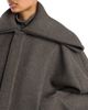 Victoria Beckham Victoria Beckham Wool Blend Folded Collar Bomber Jacket - 4