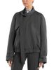 Victoria Beckham Victoria Beckham Wool Scarf Bomber Jacket - 1