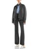 Victoria Beckham Victoria Beckham Wool Scarf Bomber Jacket - 3