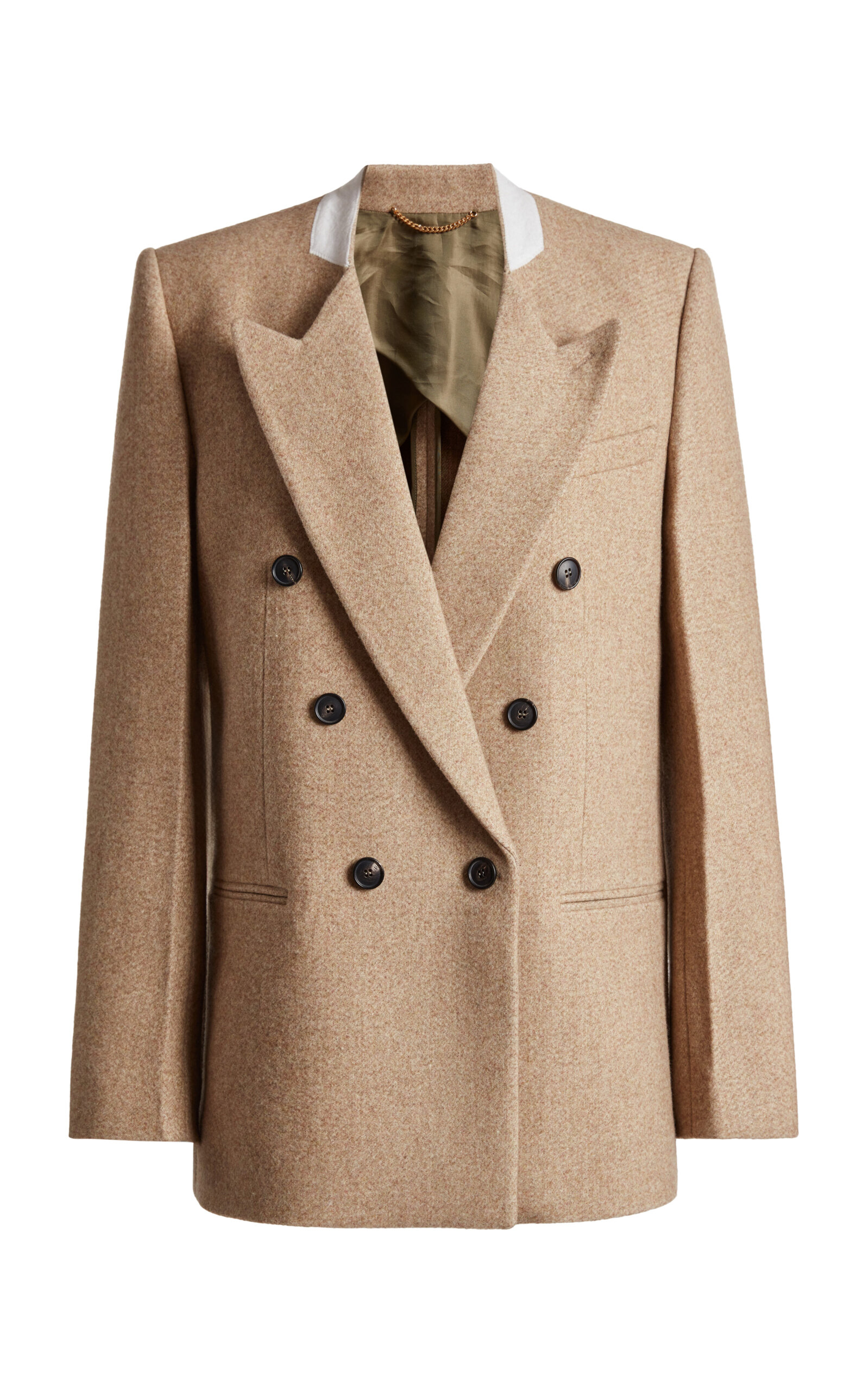 Victoria Beckham Victoria Beckham WoolBlend DoubleBreasted Blazer