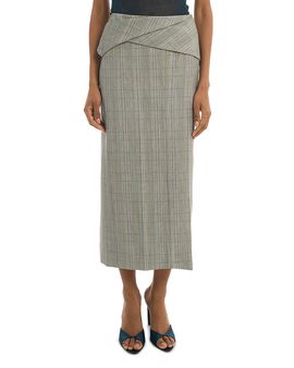 Victoria Beckham Victoria Beckham Wrap Detail Skirt