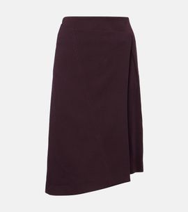 Victoria Beckham Victoria Beckham Wrap midi skirt
