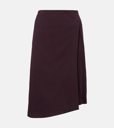 Victoria Beckham Victoria Beckham Wrap midi skirt