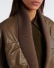 Victoria Beckham Victoria Beckham Zana leather bomber jacket - 3