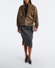 Victoria Beckham Victoria Beckham Zana leather bomber jacket - 6