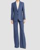 Victoria Beckham Women's Alina Wool-Blend Straight Trousers - 2