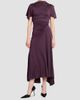 Victoria Beckham Women's Asymmetric Ruched Midi Dress - 2