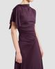 Victoria Beckham Women's Asymmetric Ruched Midi Dress - 5