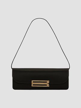 Victoria Beckham Women's Dorian East-West Velvet Clutch