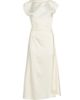 Victoria Beckham Women's Drape Bias-Cut Midi-Dress - 1