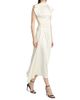 Victoria Beckham Women's Drape Bias-Cut Midi-Dress - 2
