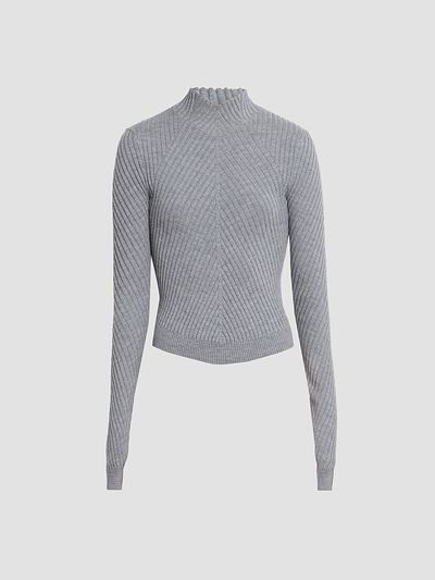 Victoria Beckham Women's Georgia Merino Wool Sweater
