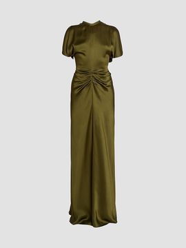 Victoria Beckham Women's Isabella Satin Column Gown