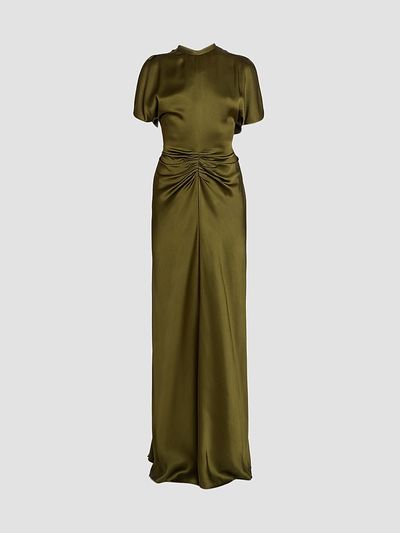 Victoria Beckham Women's Isabella Satin Column Gown