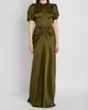 Victoria Beckham Women's Isabella Satin Column Gown - 2
