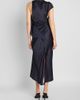 Victoria Beckham Women's Kyra Satin Asymmetric Midi Dress - 3