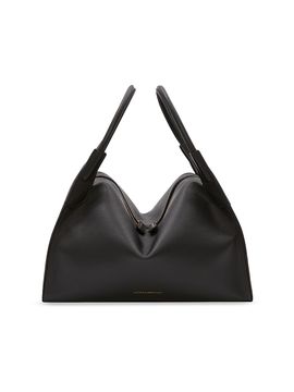 Victoria Beckham Women's Plie Leather Top Handle Bag