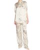Victoria Beckham Women's Printed Silk-Satin Pajama Shirt - 2