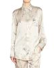 Victoria Beckham Women's Printed Silk-Satin Pajama Shirt - 3