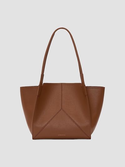 Victoria Beckham Women's Small Victoria Leather Tote Bag