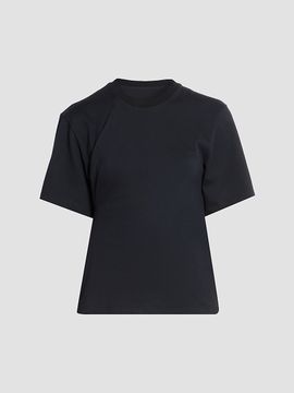 Victoria Beckham Women's Tilly Cotton Crewneck T-Shirt