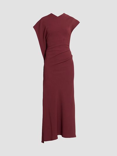 Victoria Beckham Women's Victoria Asymmetric Midi Dress