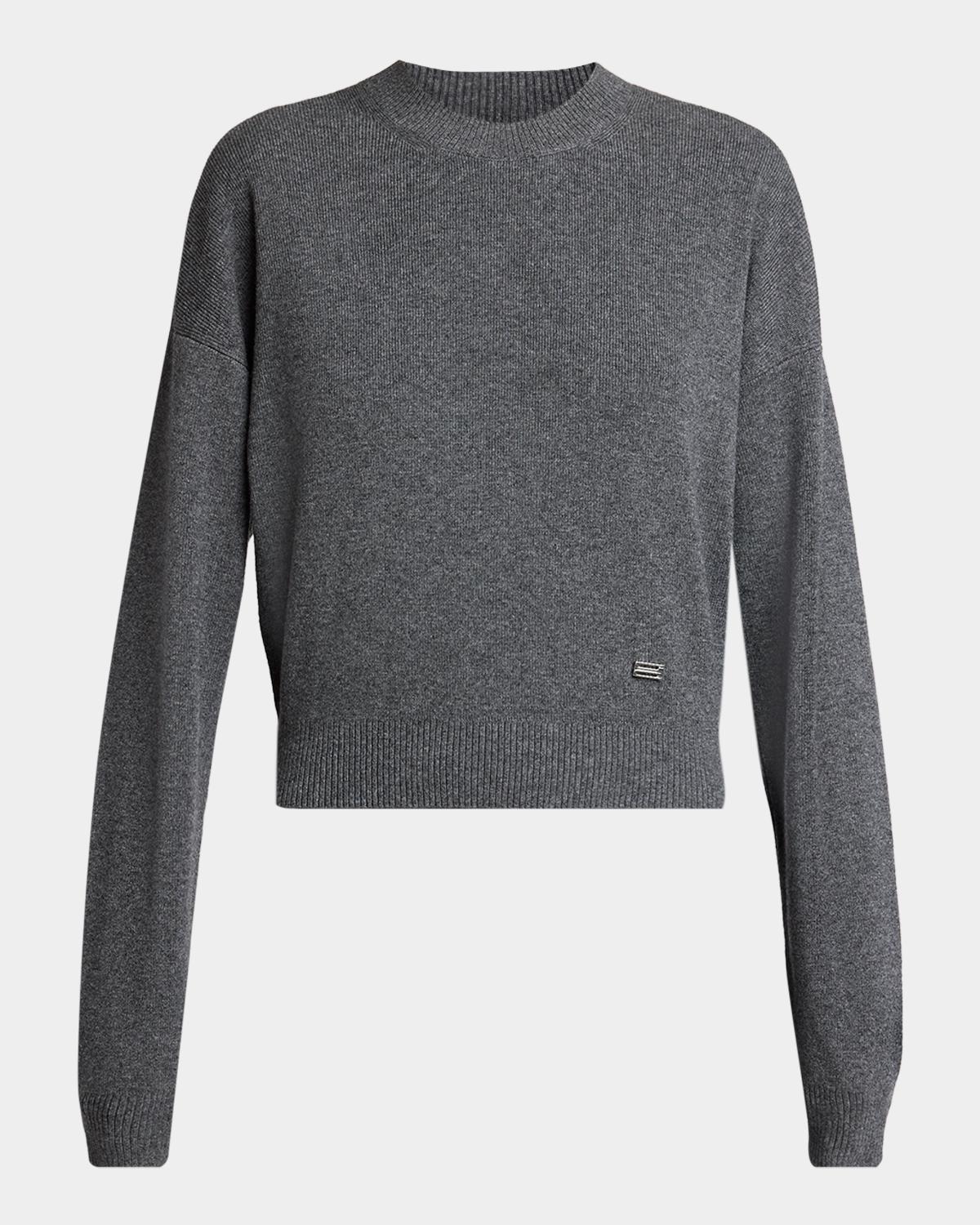 Victoria Beckham Wool-Blend Crewneck Sweater