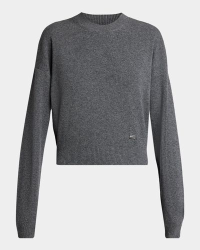 Victoria Beckham Wool-Blend Crewneck Sweater