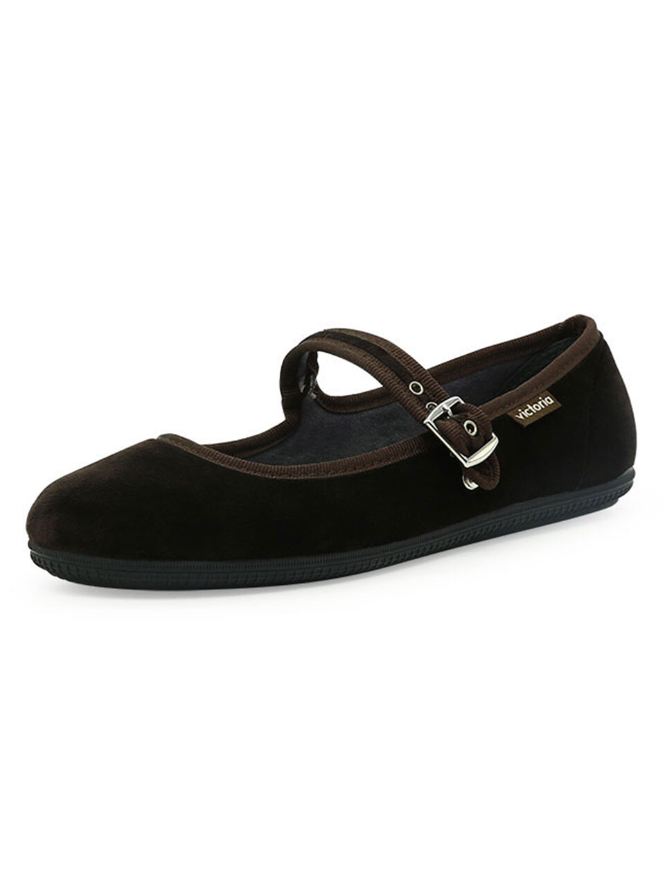 VICTORIA SHOES Oda Mary Jane Shoes (104913-MARRON)