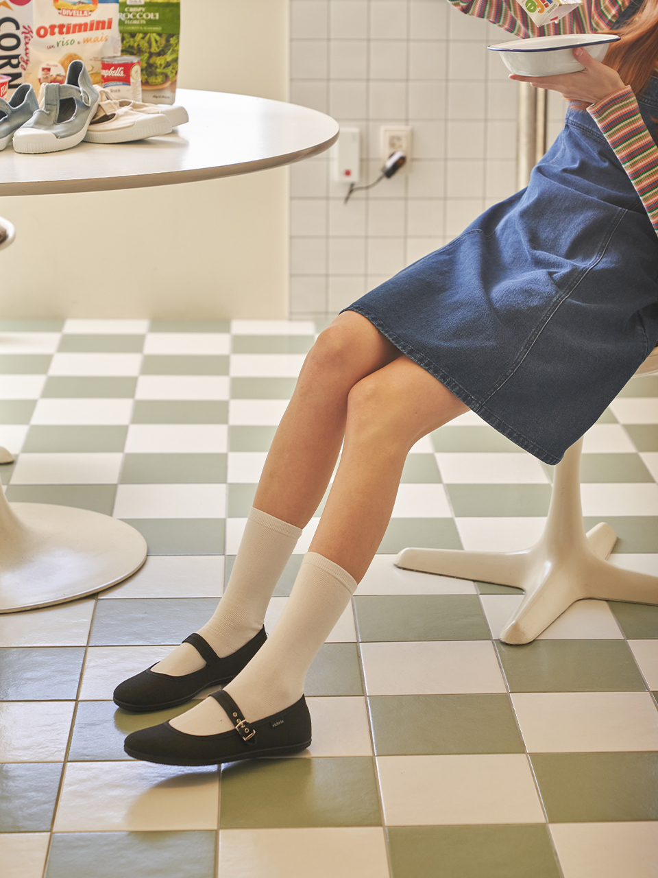 VICTORIA SHOES Oda Maryjane Shoes_Negro