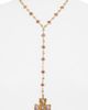 VIDAKUSH VIDAKUSH Belvedere Cross Rosary Chain Necklace - 2
