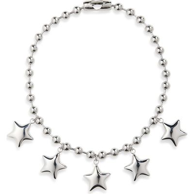 VIDAKUSH VIDAKUSH Bubble Five Star Ball Chain Necklace