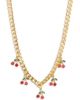 VIDAKUSH VIDAKUSH Cherry Pie Curb Chain Necklace - 1