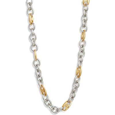 VIDAKUSH VIDAKUSH Duotone Mariner Link Necklace
