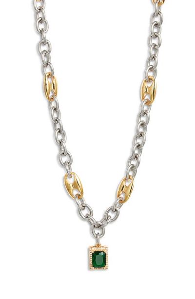 VIDAKUSH VIDAKUSH Duotone Vixen Pendant Necklace