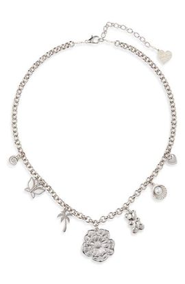 VIDAKUSH VIDAKUSH Everything and Flor Charm Necklace